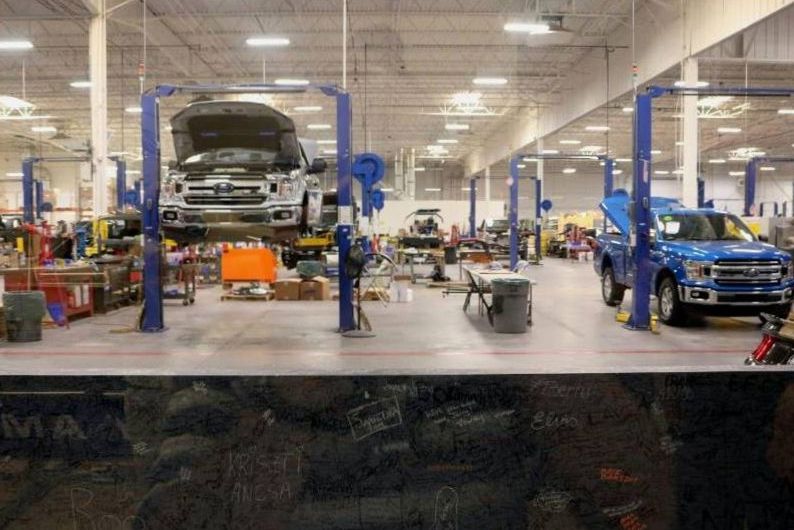 During the inspection
